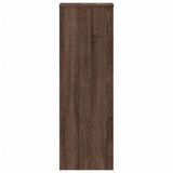 Plant Stands 2 pcs Brown Oak 33x33x100 cm Engineered Wood 3307888