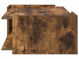 Coffee Table Smoked Oak 90 x 50 x 33 cm Engineered Wood 8000998