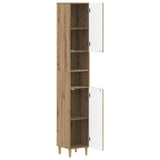 Bathroom Cabinet with Open Shelf ARNHEM Artisan Oak 896604