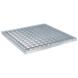 Grating Silver 40 x 40 x 2 cm Hot-Dip Galvanised Steel 42018652