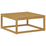 Outdoor Footstool Solid Acacia Wood White 79 x 79 x 37 cm 901530