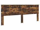 Storage Bed with Drawer Smoked Oak 180 x 200 cm Engineered Wood 3411184