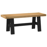 Dining Bench NOAIN 120 x 41 x 45 cm Solid Pine Wood Natural 42020925
