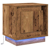 Bedside Cabinet 2 pcs Old Wood 44 x 34.5 x 45 cm 869575