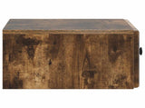 Wall-Mounted Bedside Cabinet 2 pcs Smoked Oak 49 x 34.5 x 20 cm 899136