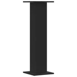Plant Stands 2 pcs Black 30x30x95 cm Engineered Wood 3307874