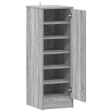 Shoe Cabinet Grey Sonoma 32x35x92 cm Engineered Wood 816018