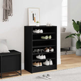 Shoe Cabinet Black 60x35x92 cm Engineered Wood 808946