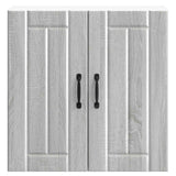 Kitchen Wall Cabinet Lucca Grey Sonoma Engineered Wood 853823