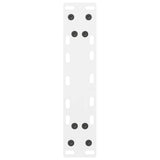 Console Table Legs White 2 pcs 28x cm Steel 4013293