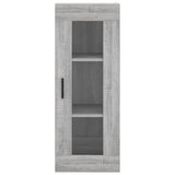Highboard Grey Sonoma 34.5x34x180 cm Engineered Wood 3199191