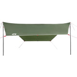 Camping Tarp Green 430x380x210 cm Waterproof 94679