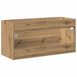 Bathroom Sink Cabinet Artisan Oak 100x38.5x48 cm Engineered Wood 862537