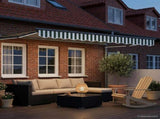 Manual Retractable Awning with LEDs 3.5 x 2.5 m 3419454