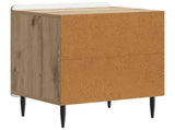 Bedside Cabinet Artisan Oak 43 x 34.5 x 52 cm Engineered Wood 894353