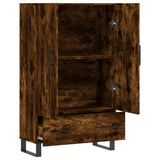 Highboard Smoked Oak 69.5x31x115 cm Engineered Wood 828265