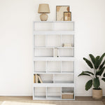 Bookcase White 100x33x187.5 cm Engineered Wood 3309375