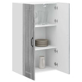 Wall Cabinet LUCCA Grey Sonoma 60 x 31 x 100 cm Engineered Wood 885141