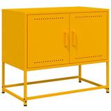 TV Cabinet Mustard Yellow 68.5x39x60.5 cm Steel 846473