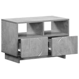 TV Stand 60 x 34.5 x 40 cm Concrete Grey Engineered Wood 8011462