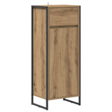 Bathroom Cabinet Artisian Oak 40 x 30 x 100 cm Engineered Wood 886503