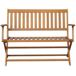 Garden Bench 120 cm Solid Acacia Wood 44132