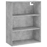 Highboard Concrete Grey 69.5x34x180 cm Engineered Wood 3189497