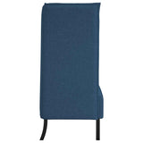 Highback Sofa Blue 109 x 56 x 121 cm Fabric 42010840