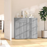 Sideboard Grey Sonoma 80x36x75 cm Engineered Wood 815490
