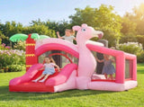 Inflatable Bounce House for Kids with Slide, Ball Pit, Basketball Hoop and Blower for Indoor Outdoor T3398P552622