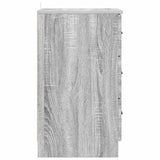 Bedside Cabinet Grey sonoma 38 x 38 x 66 cm Engineered wood 883380