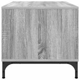 Coffee Table Grey Sonoma 90 x 49 x 46 cm Engineered Wood 883450