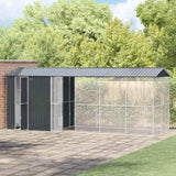 Bird Cage Anthracite 645 x 208 x 247 cm Galvanised Steel 3325154