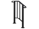Matte Black Outdoor 1st Tier Iron Handrail 49428586