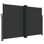 Retractable Side Awning Black 160x1200 cm 4004819