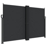 Retractable Side Awning Black 160x1200 cm 4004819