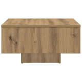Coffee Table Artisan Oak 60x60x31.5 cm Engineered Wood 856551