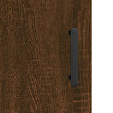 Sideboard Brown Oak 34.5x34x90 cm Engineered Wood 828811