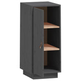 Sideboard Grey 34x40x75 cm Solid Wood Pine 820114