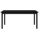 Coffee Table Black Oak 100 x 50 x 45 cm Engineered Wood 892572
