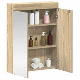 Bathroom Mirror Cabinet TULUM Sonoma Oak 60 x 16.5 x 78 cm 880363