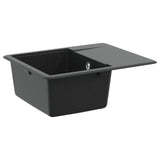 Sink Black 560 x 460 mm 80% Quartz and 20% Resin 42028412