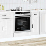 Oven Cabinet Porto White Engineered Wood 853997