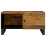 Coffee Table 80x50x40 cm Solid Wood Mango&Engineered Wood 350635