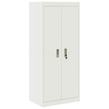 Storage Cabinet White 60 x 40 x 140 cm Steel 891741