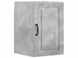 3 Piece Bathroom Cabinet Set UTRECHT Concrete Grey 3417813