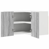 Hanging Cabinet Grey Sonoma and White 57 x 57 x 40 cm 884191