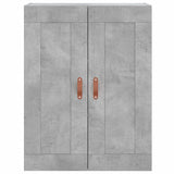 Highboard Concrete Grey 69.5x34x180 cm Engineered Wood 3199597
