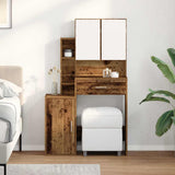 Dressing Table Old Wood 80 x 35 x 132 cm Engineered Wood 868880