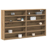 Display Cabinet Artisan Oak 100 x 15 x 58 cm Engineered Wood 873905
